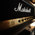 Marshall JCM 800 Lead Series amplifier head at Somni Studios.