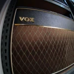 Vox AC30 amplifier with classic diamond grill cloth at Somni Studios.